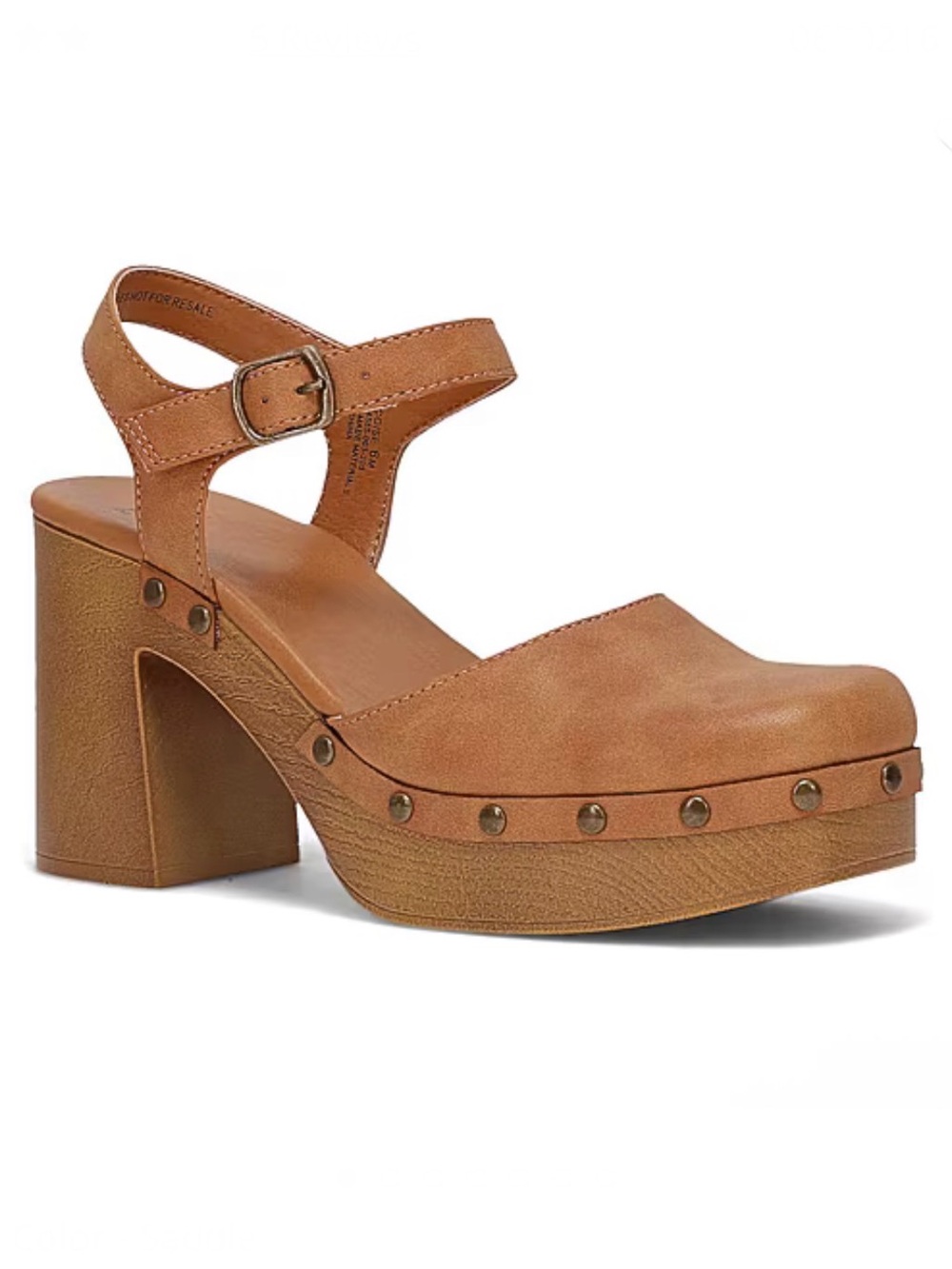 Frye and Co. Francoise Womens Round Closed Toe Clogs Saddle Size 7 M